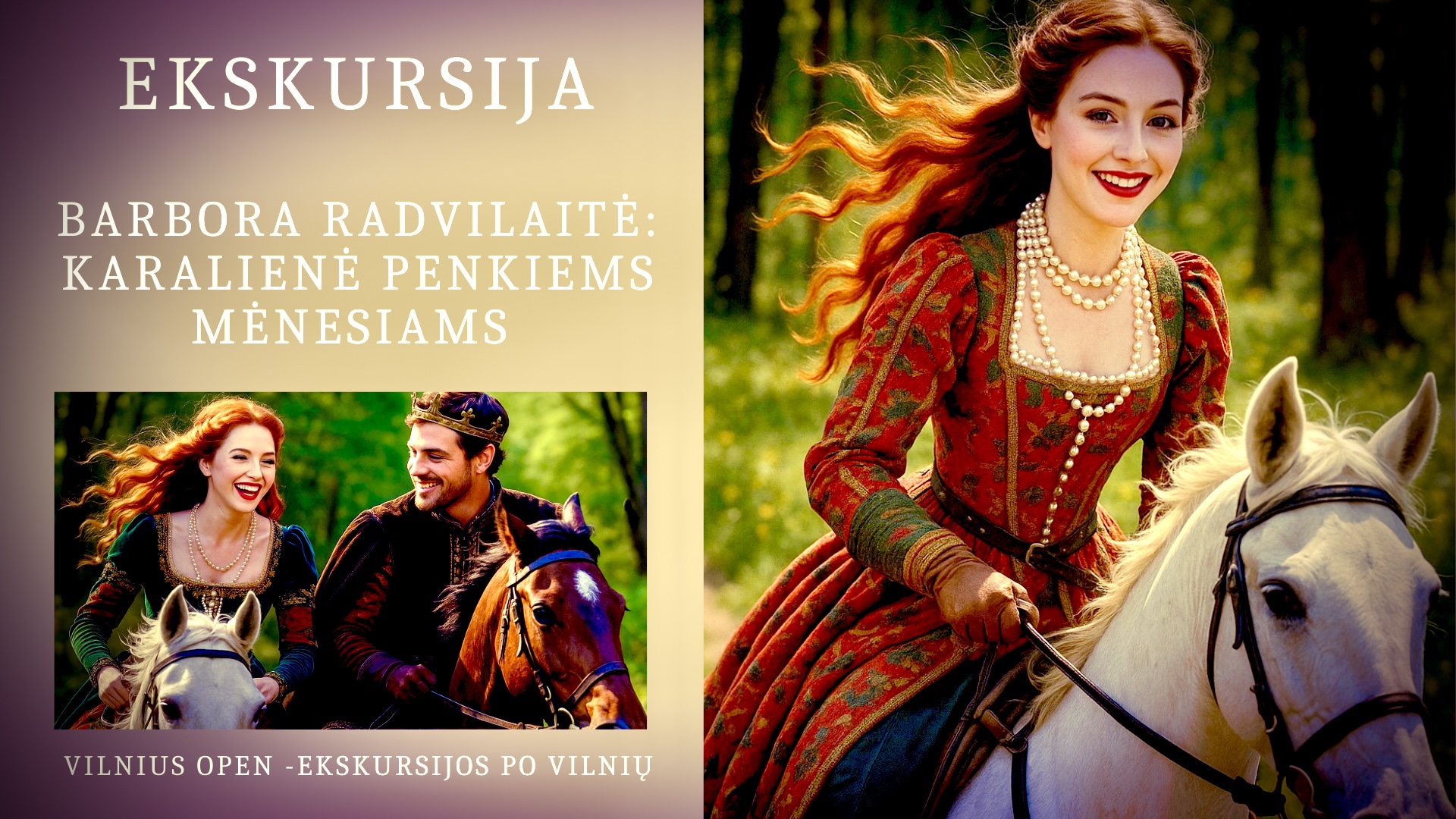 Ekskursija "Barbora Radvilaitė: karalienė penkiems mėnesiams" - nuotrauka 1