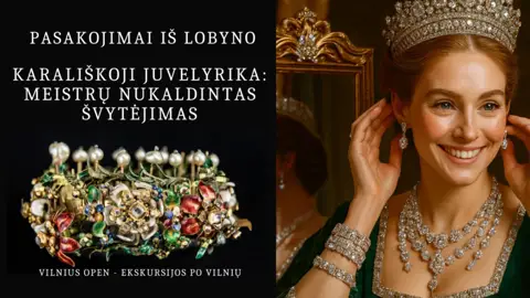 Pasakojimas  iš buvusio lobyno "Valdovų juvelyrika: meistrų nukaldintas švytėjimas"